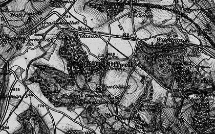 Old map of Offwell in 1898