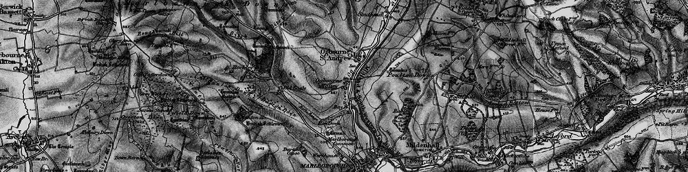 Old map of Bay Br in 1898