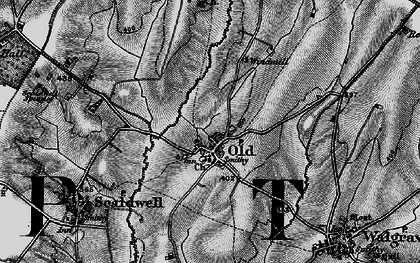 Old map of Old in 1898