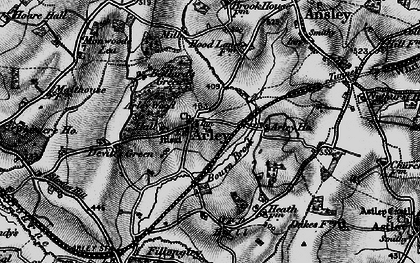 Old map of Old Arley in 1899