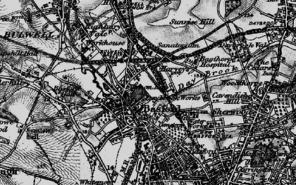 Old map of Old Basford in 1899