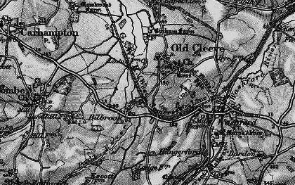 Old map of Old Cleeve in 1898