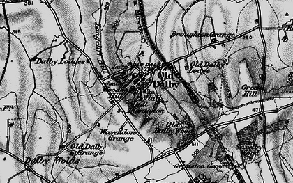 Old map of Wavendon Grange in 1899