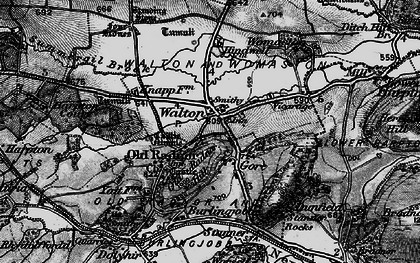Old map of Old Radnor in 1899