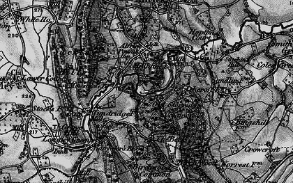 Old map of Old Storridge Common in 1898