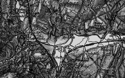 Old map of Old Tebay in 1897