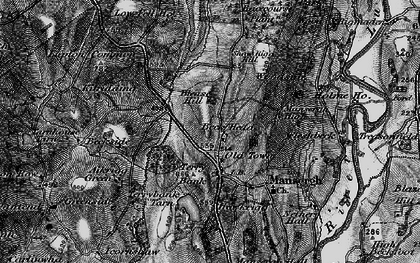 Old map of Barkin Ho in 1898