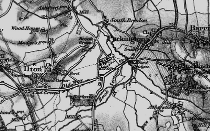 Old map of Old Way in 1898