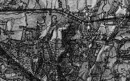 Old map of Oldbury in 1895