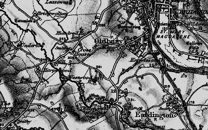 Old map of Oldbury in 1899