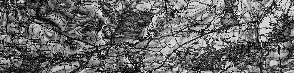 Old map of Oldford in 1898