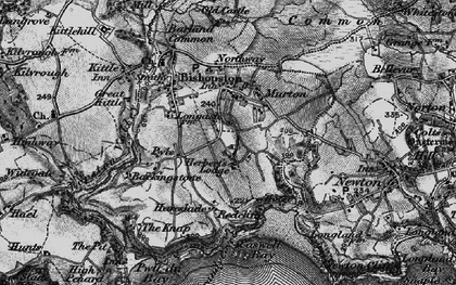 Old map of Oldway in 1897
