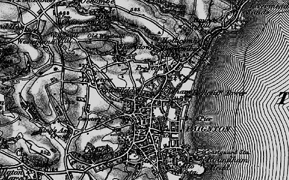 Old map of Oldway in 1898