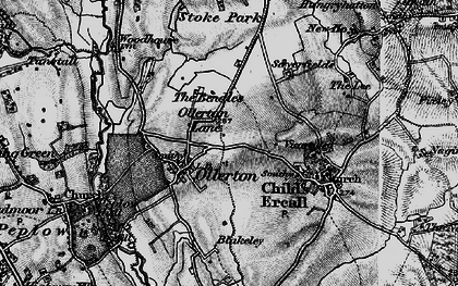 Old map of Bendles, The in 1899