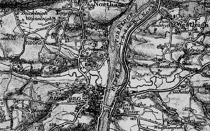 Old map of Orchard Hill in 1895