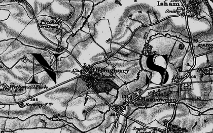 Old map of Orlingbury in 1898