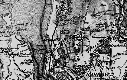 Old map of Ormsgill in 1897