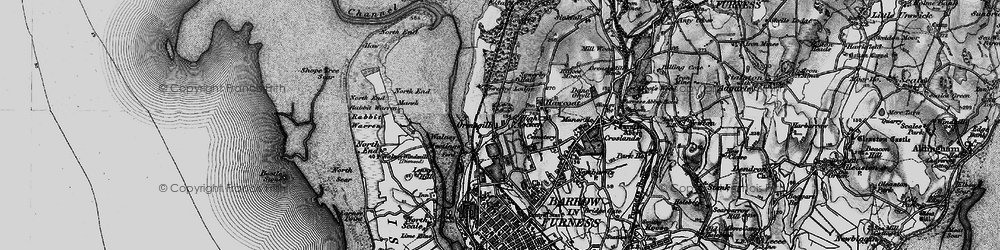 Old map of Ormsgill in 1897