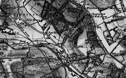 Old map of Ornsby Hill in 1898