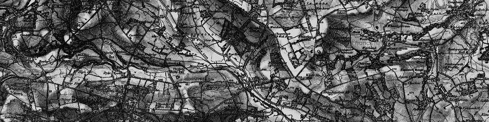 Old map of Ornsby Hill in 1898