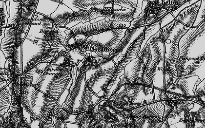 Old map of Osgathorpe in 1895