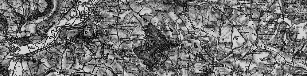 Old map of Osmaston in 1897