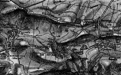 Old map of Osmington in 1897