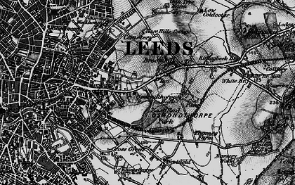 Old map of Osmondthorpe in 1896