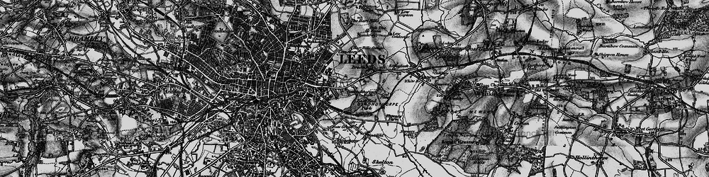 Old map of Osmondthorpe in 1896