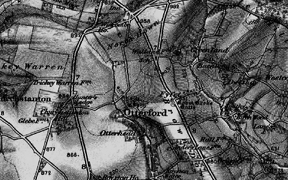 Old map of Otterford in 1898
