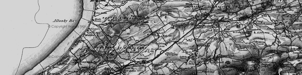 Old map of Oughterside in 1897