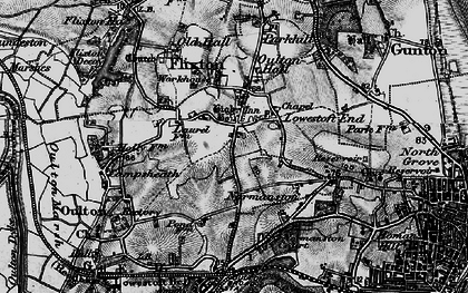 Old map of Oulton in 1898