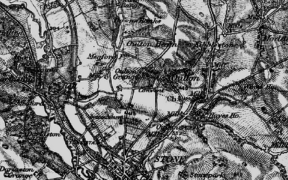 Old map of Oulton Grange in 1897