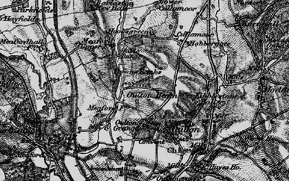 Old map of Oulton Heath in 1897