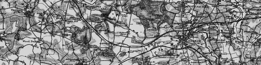 Old map of Oulton Street in 1898