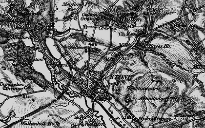 Old map of Oultoncross in 1897