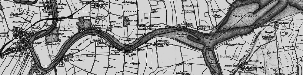 Old map of Ousefleet in 1895