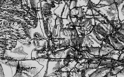 Old map of Outlands in 1897