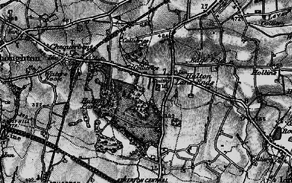 Old map of Over Hulton in 1896