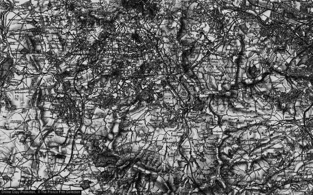 Old Map of Overend, 1899 in 1899