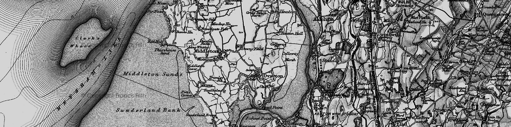 Old map of Overton in 1898