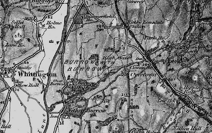 Old map of Overtown in 1898