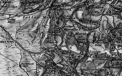 Old map of Bucka Hill in 1896