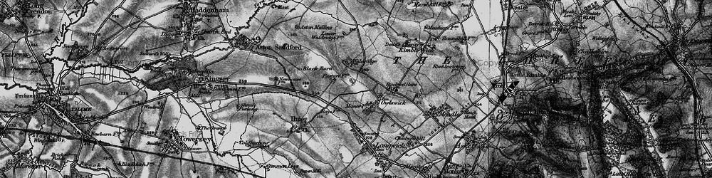 Old map of Owlswick in 1895