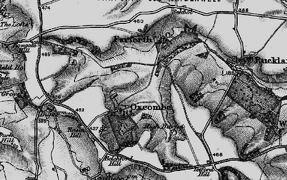 Old map of Oxcombe in 1899