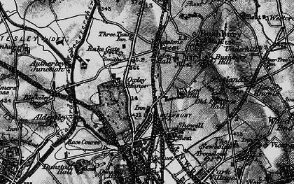 Old map of Oxley in 1899