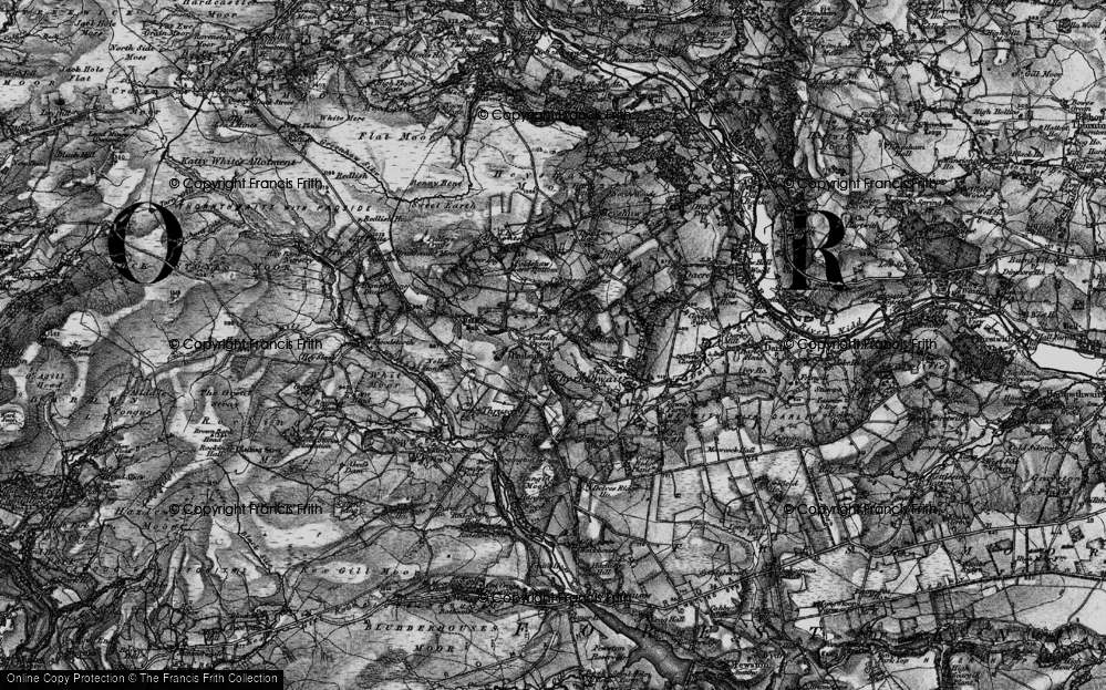 Old Map of Padside Green, 1898 in 1898