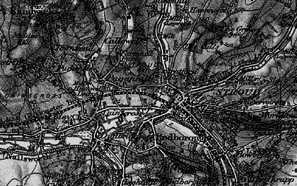 Old map of Paganhill in 1897