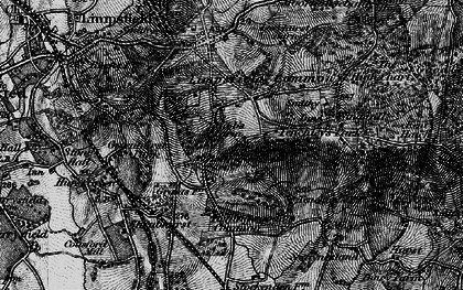 Old map of Pains Hill in 1895
