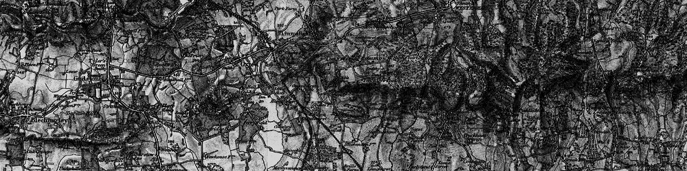 Old map of Pains Hill in 1895